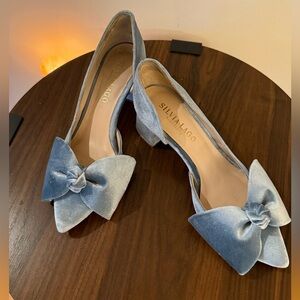 Silvia Lago Velvet Shoes size 38 ( 8 )